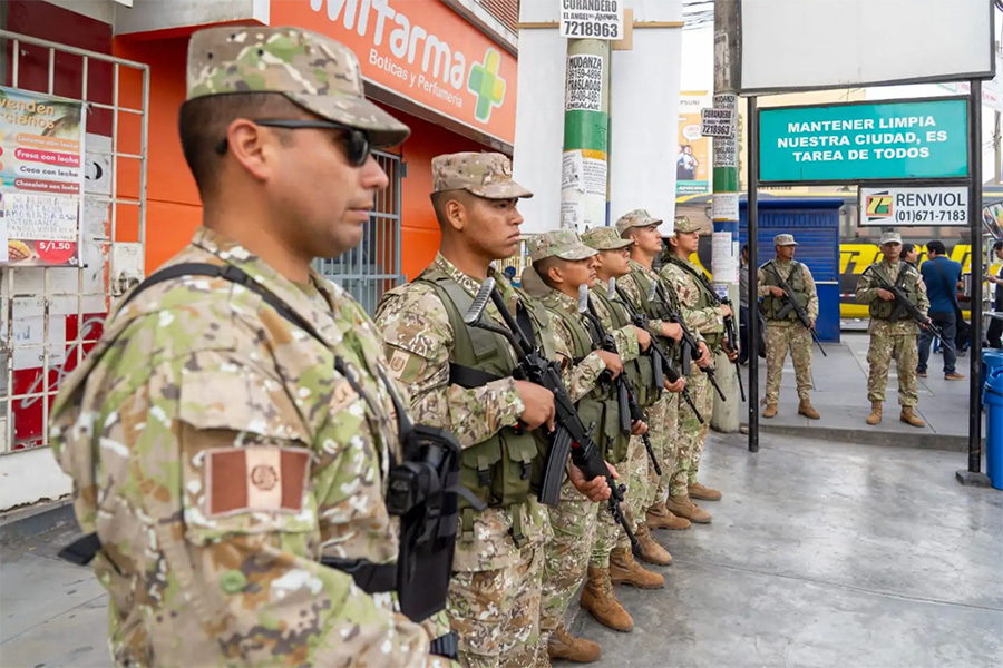 Fuerzas Armadas asumirán el liderazgo en seguridad durante estados de emergencia